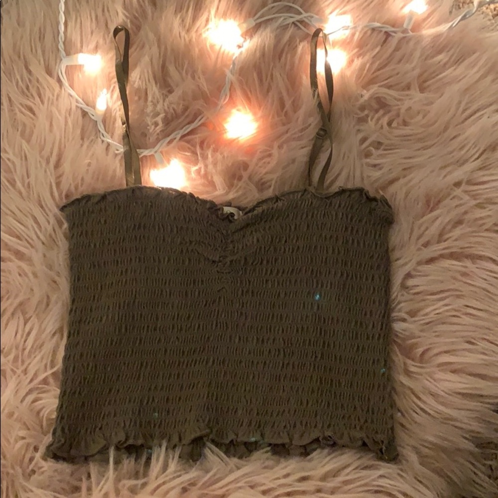 army green tank never worn and supper cute!